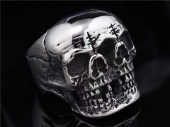 Stainless Steel Skull Rings Wholesale - HY0153R0006