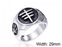 Stainless Steel Jewelry Wholesale - Stainless Steel Rings - HY004R0072HLU