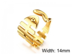 Stainless Steel Jewelry Wholesale - Stainless Steel Rings - HY006R0173HIC