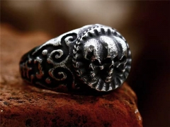 Stainless Steel Skull Rings Wholesale - HY0012R1147