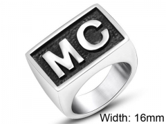 Stainless Steel Jewelry Wholesale - Stainless Steel Rings - HY0011R516