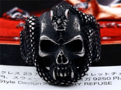 Stainless Steel Skull Rings Wholesale - HY0012R738