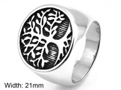 Stainless Steel Jewelry Wholesale - Stainless Steel Rings - HY0143R0420