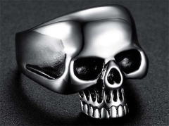 Stainless Steel Skull Rings Wholesale - HY0119R063