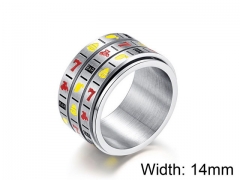 Stainless Steel Jewelry Wholesale - Stainless Steel Rings - HY007R0048HOL