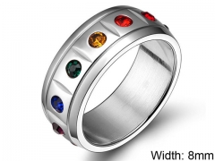 Stainless Steel Jewelry Wholesale - Stainless Steel Rings - HY0067R417