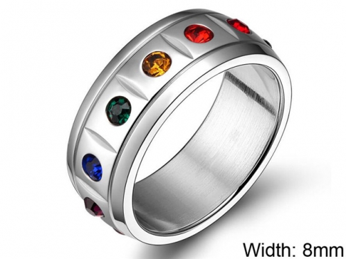 Stainless Steel Jewelry Wholesale - Stainless Steel Rings - HY0067R417