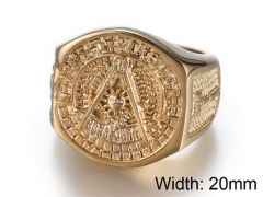 Stainless Steel Jewelry Wholesale - Stainless Steel Rings - HY002R0044HMD