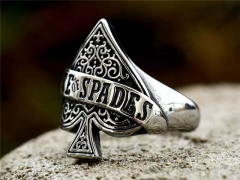Stainless Steel Jewelry Wholesale - Stainless Steel Rings - HY0012R1223
