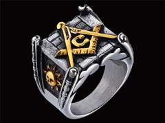 Stainless Steel Jewelry Wholesale - Stainless Steel Rings - HY0119R335