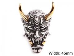 Stainless Steel Skull Rings Wholesale - HY0143R0558