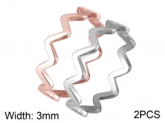 Stainless Steel Jewelry Wholesale - Stainless Steel Rings - HY0014R177