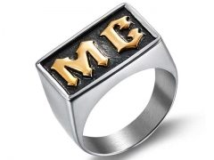 Stainless Steel Jewelry Wholesale - Stainless Steel Rings - HY0119R078