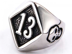Stainless Steel Skull Rings Wholesale - HY0143R0589