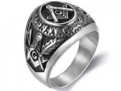 Stainless Steel Jewelry Wholesale - Stainless Steel Rings - HY0119R356