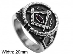Stainless Steel Jewelry Wholesale - Stainless Steel Rings - HY0072R058
