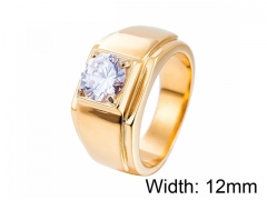 Stainless Steel Jewelry Wholesale - Stainless Steel Rings - HY0013R537