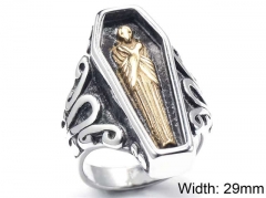 Stainless Steel Skull Rings Wholesale - HY0143R0640