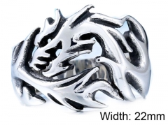 Stainless Steel Jewelry Wholesale - Stainless Steel Rings - HY0012R119