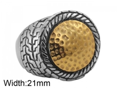 Stainless Steel Jewelry Wholesale - Stainless Steel Rings - HY0062R590