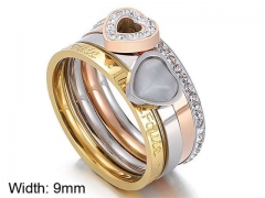 Stainless Steel Jewelry Wholesale - Stainless Steel Rings - HY0113R064