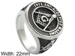 Stainless Steel Jewelry Wholesale - Stainless Steel Rings - HY0001R289