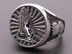 Stainless Steel Jewelry Wholesale - Stainless Steel Rings - HY0119R080