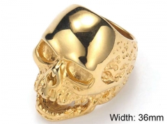 Stainless Steel Skull Rings Wholesale - HY0143R0592