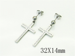 Stainless Steel Jewelry Wholesale - Stainless Steel Earrings - HY24E0151NL