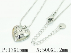 Stainless Steel Jewelry Wholesale - Stainless Steel Necklaces - HY25N0211HIL