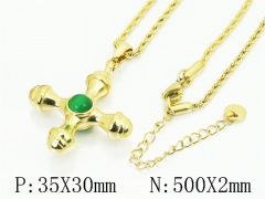 Stainless Steel Jewelry Wholesale - Stainless Steel Necklaces - HY25N0217HLL