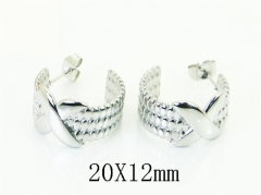Stainless Steel Jewelry Wholesale - Stainless Steel Earrings - HY30E2482ML