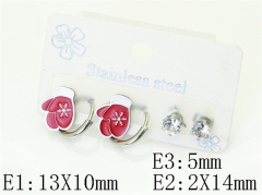 Stainless Steel Jewelry Wholesale - Stainless Steel Earrings - HY54E0223RLL