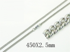 Stainless Steel Jewelry Wholesale - Stainless Steel Chains - HY48N0098IC