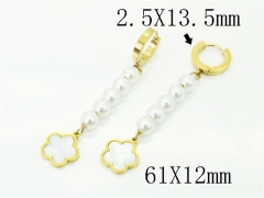 Stainless Steel Jewelry Wholesale - Stainless Steel Earrings - HY24E0144PL