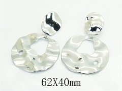 Stainless Steel Jewelry Wholesale - Stainless Steel Earrings - HY30E2295HSS