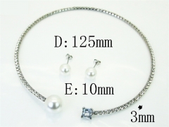 Stainless Steel Jewelry Wholesale - Stainless Steel Jewelry Sets - HY59S2629HMZ