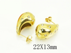 Stainless Steel Jewelry Wholesale - Stainless Steel Earrings - HY59E1356HIS