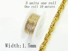 Stainless Steel Jewelry Wholesale - Stainless Steel Chains - HY70A3162LLD