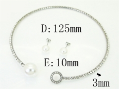 Stainless Steel Jewelry Wholesale - Stainless Steel Jewelry Sets - HY59S2630HMS