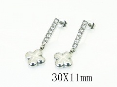 Stainless Steel Jewelry Wholesale - Stainless Steel Earrings - HY59E1399OR