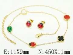 Stainless Steel Jewelry Wholesale - Stainless Steel Jewelry Sets - HY32S0228HPX