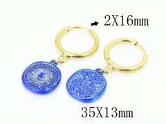 Stainless Steel Jewelry Wholesale - Stainless Steel Earrings - HY64E0549HIT