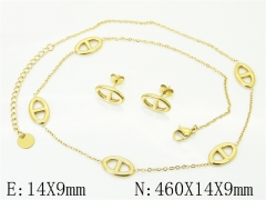 Stainless Steel Jewelry Wholesale - Stainless Steel Jewelry Sets - HY32S0234HIS