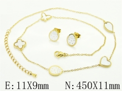 Stainless Steel Jewelry Wholesale - Stainless Steel Jewelry Sets - HY32S0230HPW