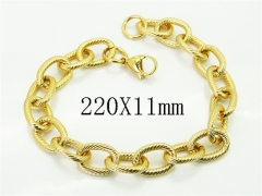 Stainless Steel Jewelry Wholesale - Stainless Steel Bracelets - HY61B0648PB