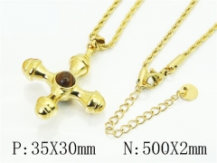 Stainless Steel Jewelry Wholesale - Stainless Steel Necklaces - HY25N0216HLL