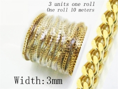 Stainless Steel Jewelry Wholesale - Stainless Steel Chains - HY70A3113HIED