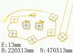 Stainless Steel Jewelry Wholesale - Stainless Steel Jewelry Sets - HY30S0243HPD