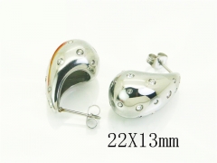 Stainless Steel Jewelry Wholesale - Stainless Steel Earrings - HY59E1355HHS